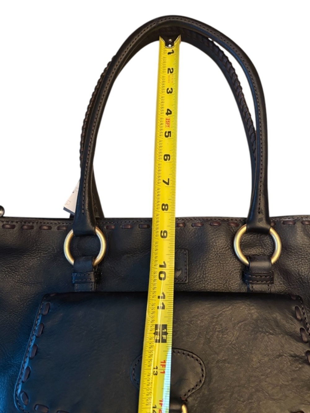 Dooney & Bourke Large Pocket Shopper Black - Picture 14 of 16
